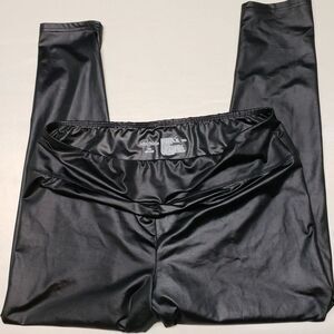 Wild‎ Fable Women's 2XL high sheen Wet look/Leather look Jeggings. Excellent.